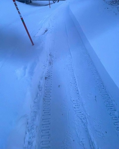 Déneigement entrée piétonnière